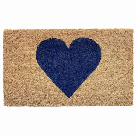 Calloway Mills Entrance Mat, Coir, Natural, Red 106712436